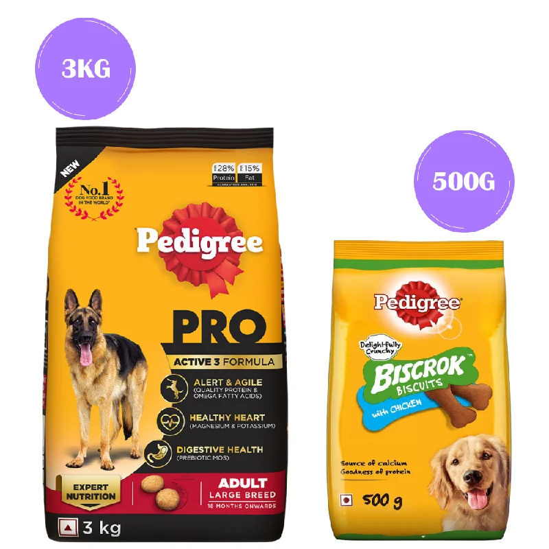  -Non-contact cat thermometerPedigree PRO Expert Nutrition Active Adult (18 Months Onwards) Large Breed Dry Food and Chicken Flavor Biscrok Biscuits Treats Combo for Dogs
