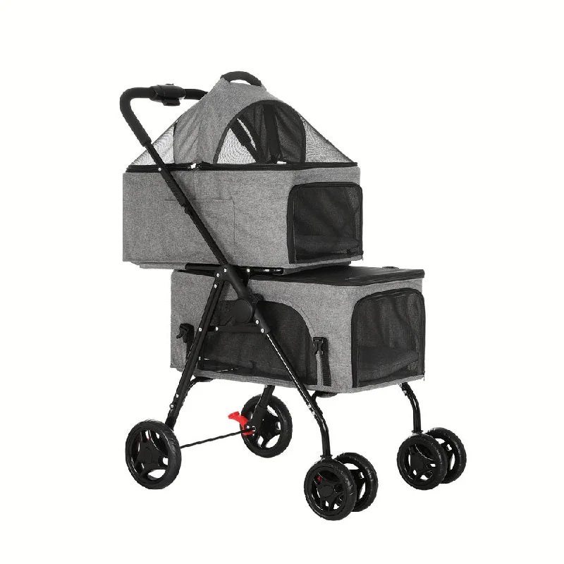 - Pet vitamin complex nutrition tabletsi.Pet Pet Stroller 2-tier Dog Pram Large Cat Carrier Travel Pushchair Foldable