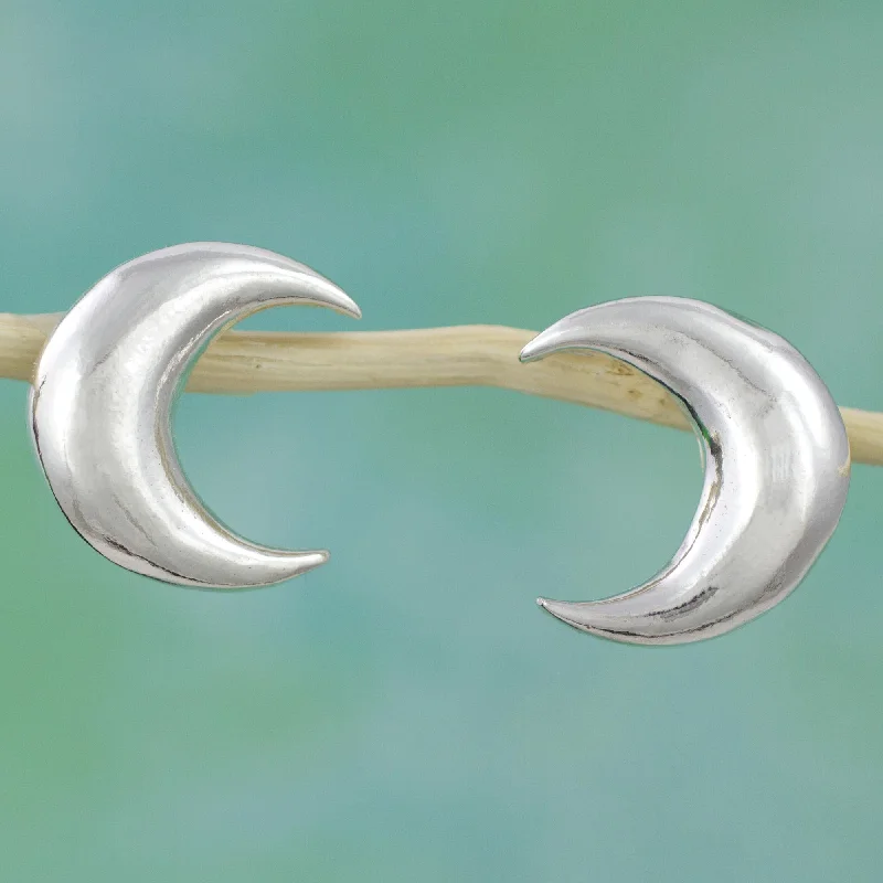 - Dog disposable foam shower gelTwilight Moons Shiny Crescent Moon 925 Silver Button Earrings from Mexico - Dog disposable foam shower gelTwilight Moons Shiny Crescent Moon 925 Silver Button Earrings from Mexico