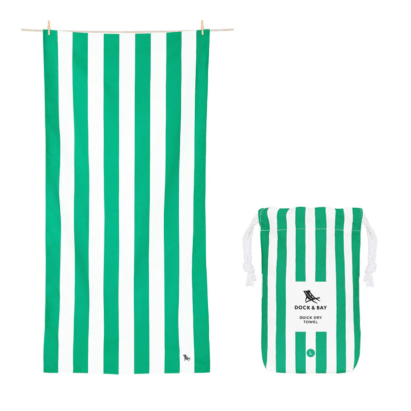 - Air box TSA certified check-inLarge Beach Towel Cancun Green - Cabana Collection