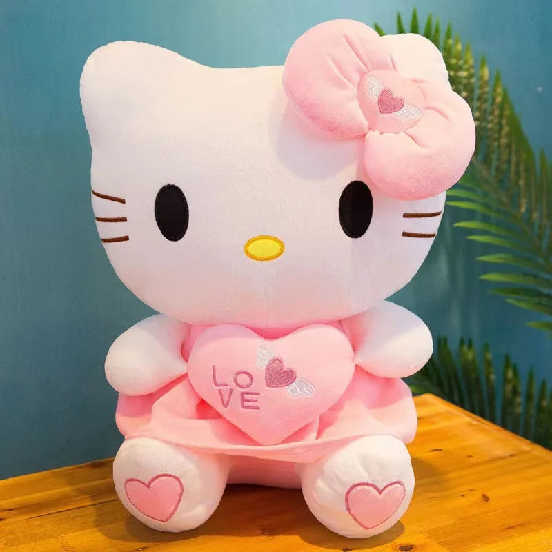 Heart hugging kt cat