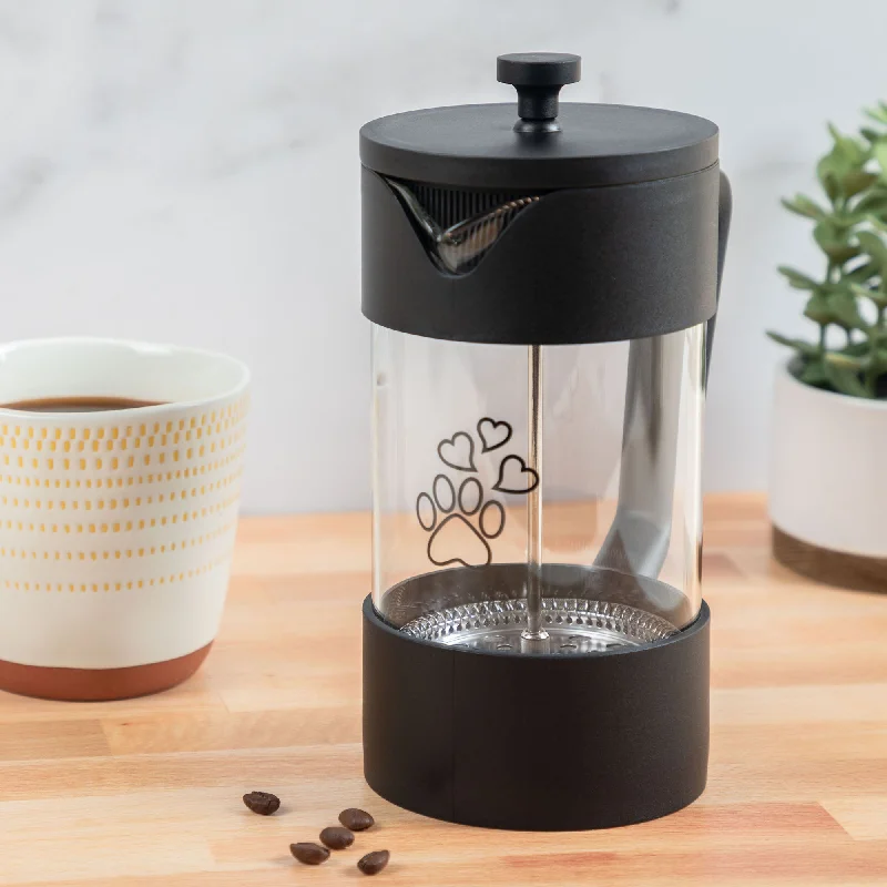 ---For the Love of Coffee & Paws French Press