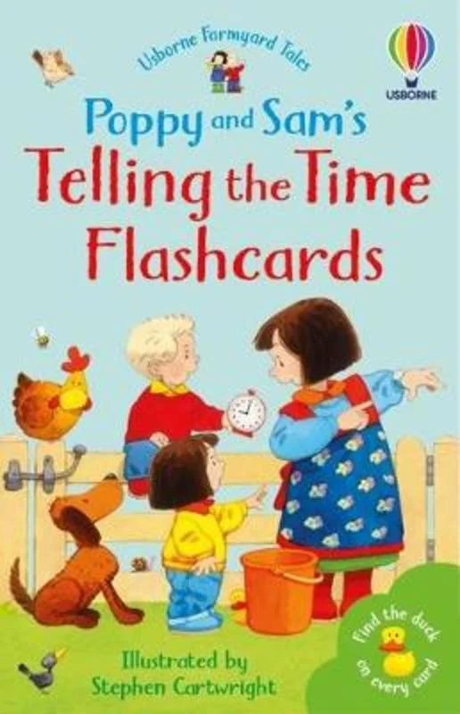 - ​​Christmas pet Christmas clothingPoppy and Sam's Telling the Time Flashcards