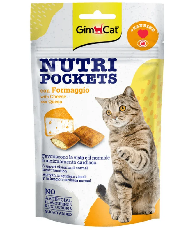    - Where to buy imported cat food  Gimcat Nutri Pockets with Cheese 60g