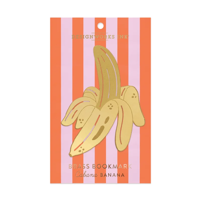 - Winter warm clothes for short-haired dogsCabana Banana Brass Bookmark