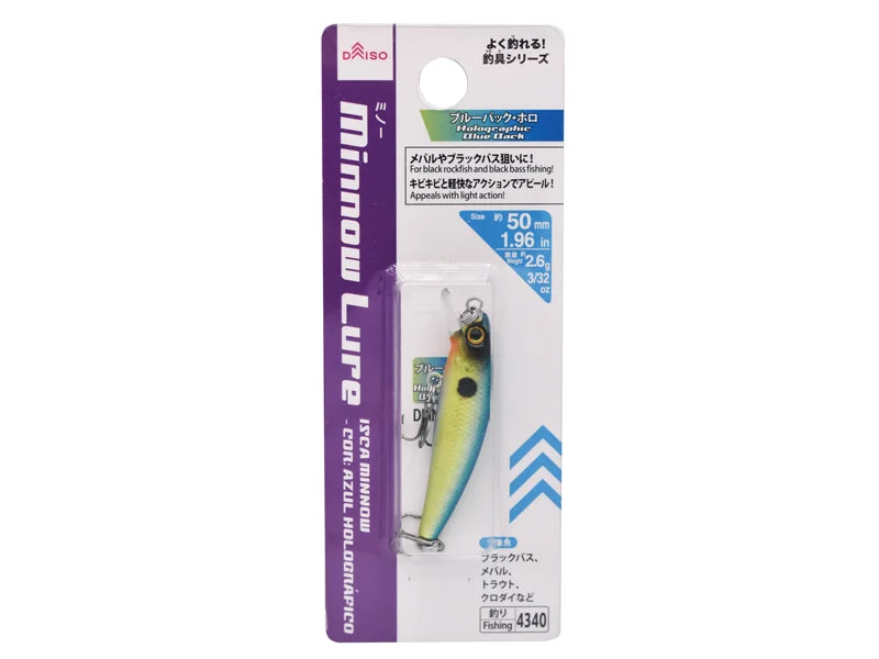  -Anti-scratch scratching board AND cat bed in oneMinnow Lure -50mm - 1.96in - Holographic Blue Back-