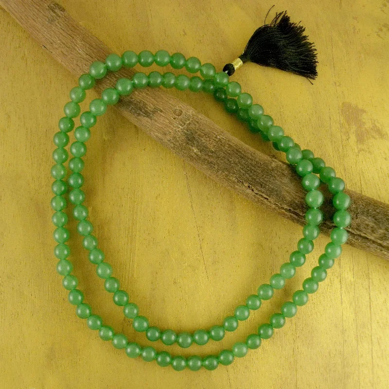 - Custom pet birthday cakePray Prayer Beads Aventurine Jap Mala Necklace from India