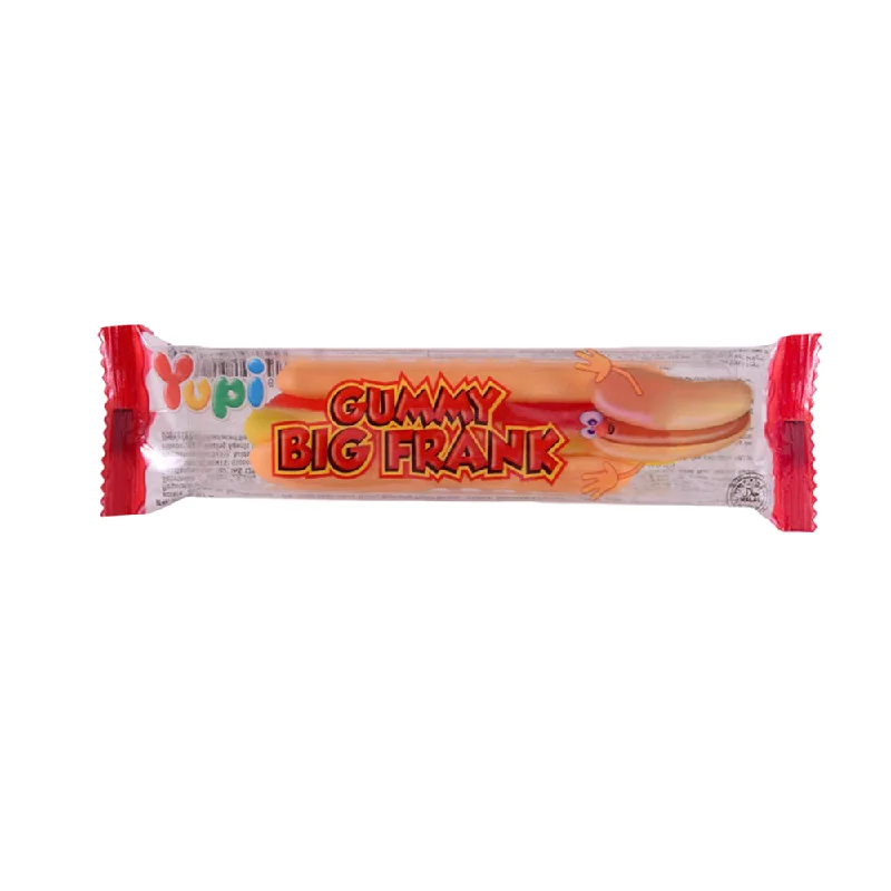  -Explosion-proof leash FOR LARGE dogsYUPI GUMMY JELLY BIG FRANK 32 GM