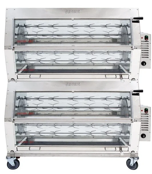 - Rabbit grass rack to prevent waste food boxM60 Manual Electric Rotisserie