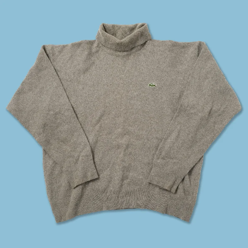 - Smart cat litter box with automatic cleaningVintage Lacoste Turtleneck Sweater Medium / Large