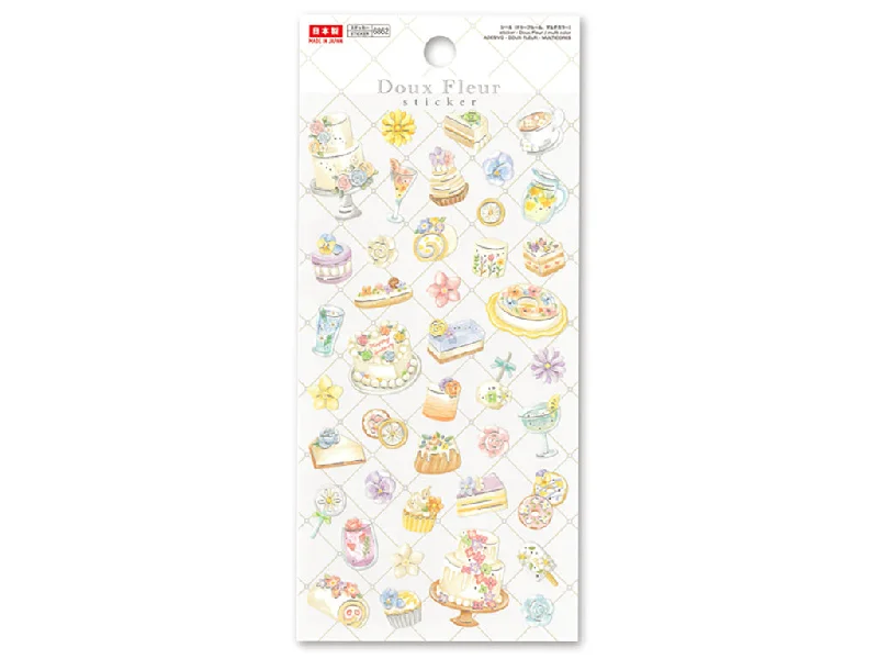 - Dog anti-slip matsticker - Doux Fleur / multi color