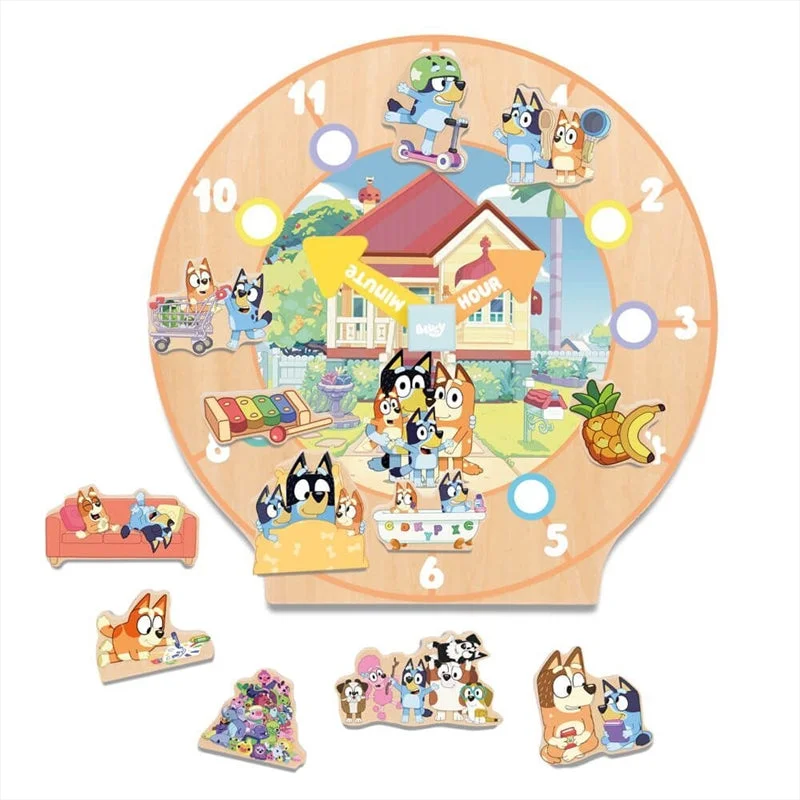 - Organic cotton dog bibsBluey Routine Clock