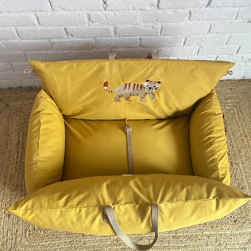 - Pet vitamin complex nutrition tabletsPoochMate OAK 3.0 : Majestic Tiger Travel Dog Bed Mustard : Medium - Pet vitamin complex nutrition tabletsPoochMate OAK 3.0 : Majestic Tiger Travel Dog Bed Mustard : Medium