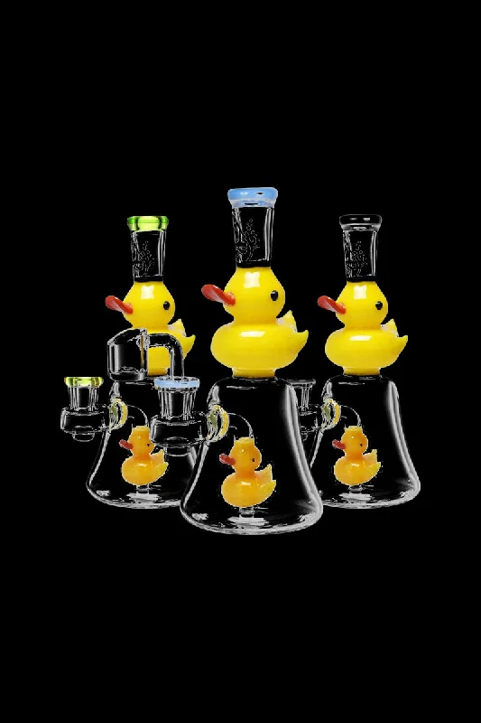 - Air box TSA certified check-inPulsar Glass Double Duckie Rig