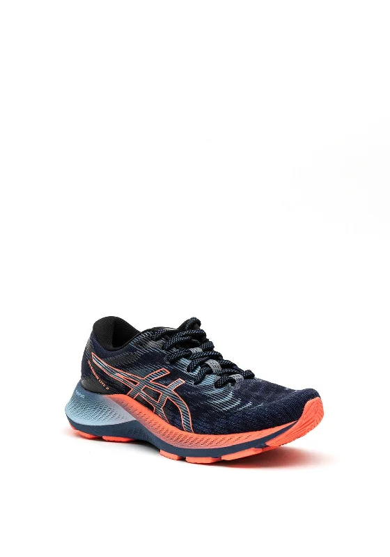 Asics Womens Gel Kayano™ Lite 2 Trainers, Navy & Coral