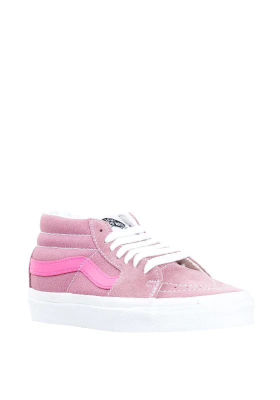 Vans Womens Sk8 Mid Trainers, Pink