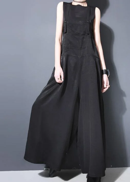 2024 summer new strap wide leg pants