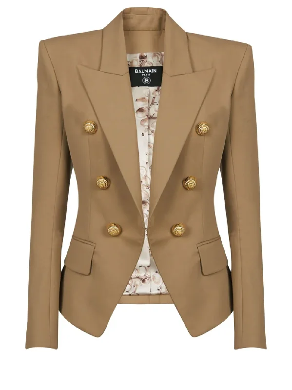 Six Button Cotton Jacket