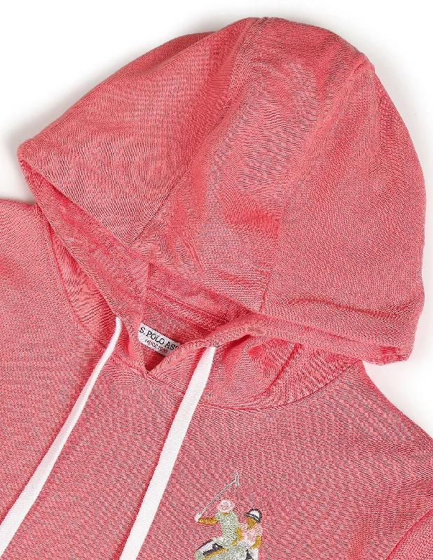 Hooded Solid Sweatshirt