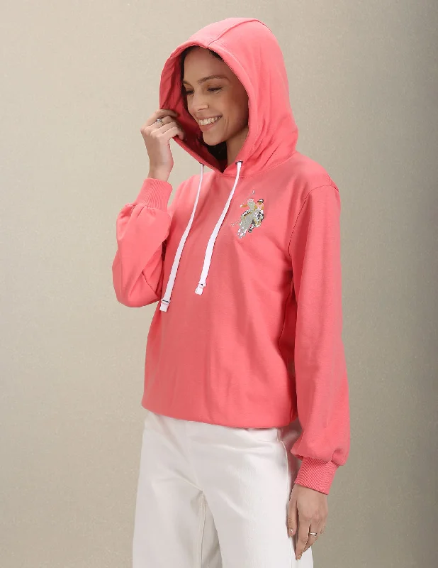 Hooded Solid Sweatshirt