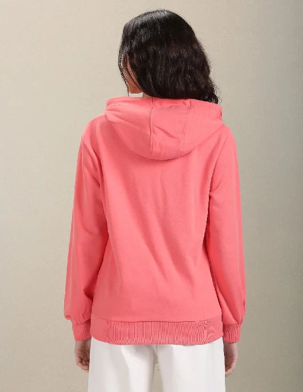 Hooded Solid Sweatshirt