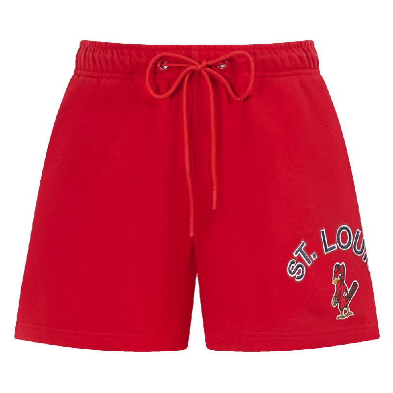 MLB ST. LOUIS CARDINALS CLASSIC WOMEN'S SHORT (RED)