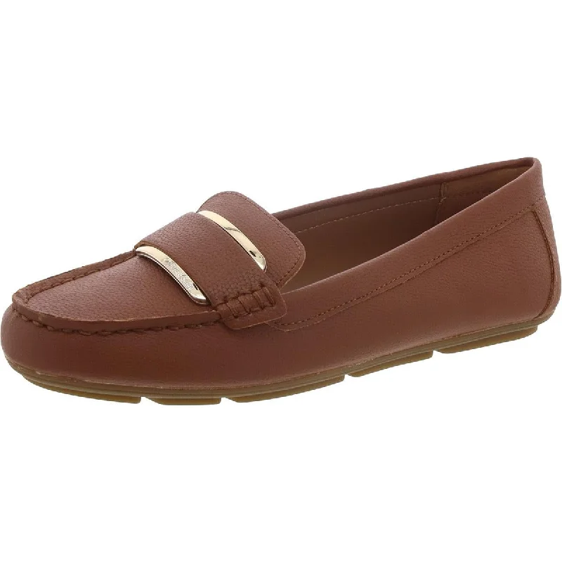 Calvin Klein Womens Leonie Slip On Flat Loafers