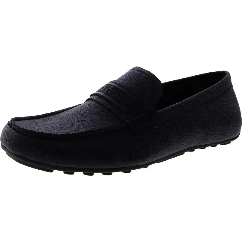 Calvin Klein Womens Slip On Moc Toe Loafers