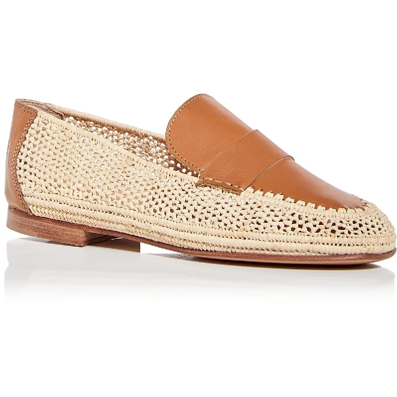 Carrie Forbes Womens Mumba Woven Slip On Loafers