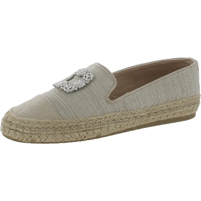 Charter Club Womens Jaylee Embellished Rhinestone Espadrilles